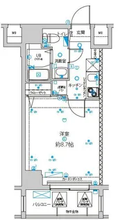 グランドパーク親水公園【10階】の間取り