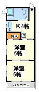 金龍堂ビル【3階】の間取り