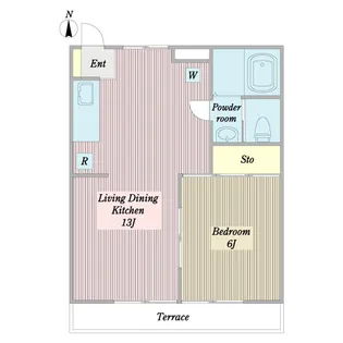 さくらガーデン【1階】の間取り