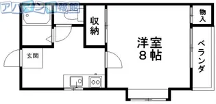 ピュア・ハウス【1階】の間取り