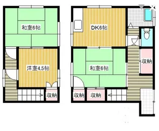 兵庫県姫路市北原【一戸建】の間取り