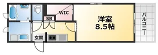 シャーメゾン上沢【1階】の間取り