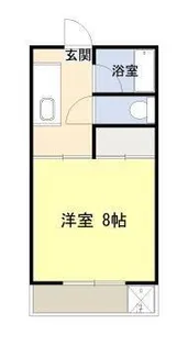 ラフォーレ恒久B棟【2階】の間取り