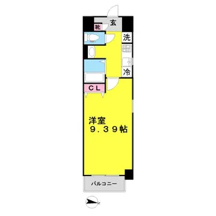 東京都文京区関口1【マンション】の間取り