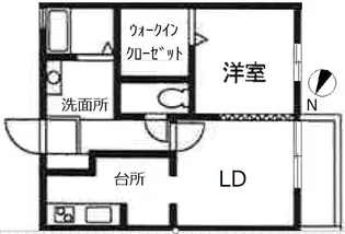 エクセルカーサ立場【2階】の間取り