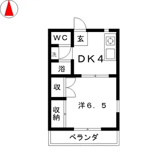 ガーデンリリオ【1階】の間取り