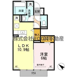 ボナール【1階】の間取り