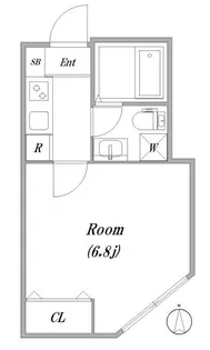 ベルレーヌ南大泉【3階】の間取り