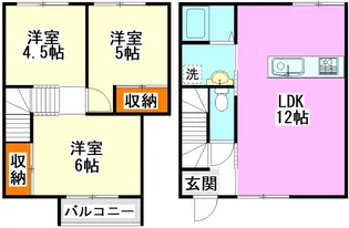 SKY04【1階】の間取り