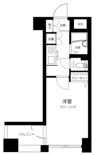 東京都文京区関口1【マンション】の間取り
