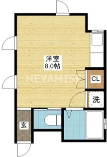 J菅ビル【4階】の間取り