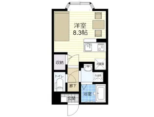 イーストヒルズA棟【2階】の間取り