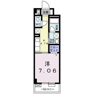 埼玉県和光市白子3【マンション】の間取り