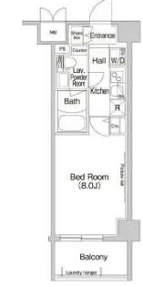 東京都新宿区新宿5【マンション】の間取り