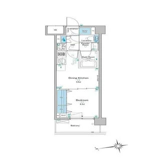 東京都北区赤羽台3【マンション】の間取り