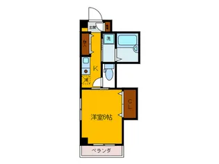 パレスサイト【2階】の間取り