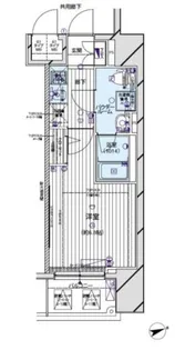 東京都大田区南蒲田2【マンション】の間取り
