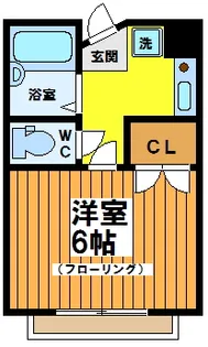レジデンス松原【2階】の間取り