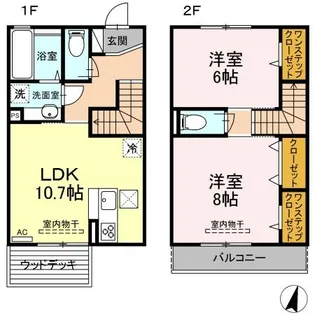 神奈川県横浜市青葉区美しが丘4【一戸建】の間取り