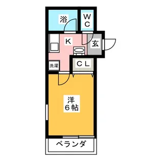 パインヒル6【2階】の間取り