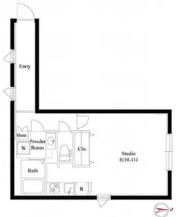PASEO HigashiShinjuku【3階】の間取り