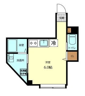 アクセス駒込【2階】の間取り