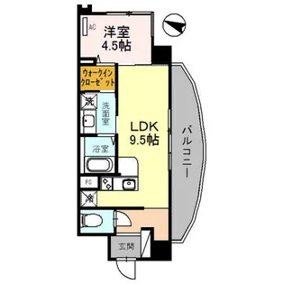 幸 court tsukamoto【3階】の間取り