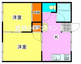 ダイワティアラ津田沼IV【1階】の間取り