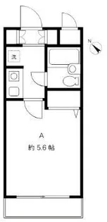 カーサスプレンディッド新宿払方町【3階】の間取り