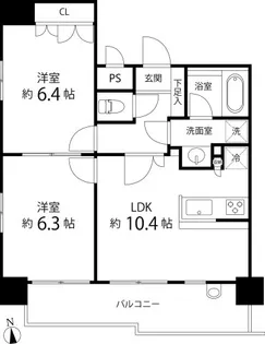 東京都千代田区外神田4【マンション】の間取り