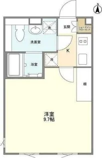 ALERO三軒茶屋III【3階】の間取り