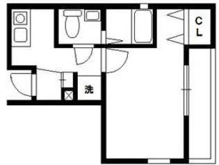 ルクール川崎【3階】の間取り
