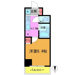 ドゥーエ浦安II【6階】の間取り