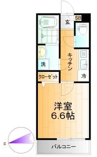 レストコート【2階】の間取り