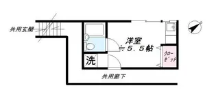ハウスモモセ【2階】の間取り