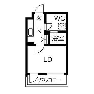 kinomori代々木上原【4階】の間取り