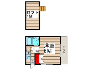 カ―サ.セレ―ネ3【1階】の間取り