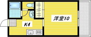 スカイコート牛田東【1階】の間取り