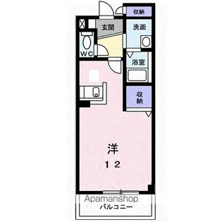 ローズマリー【3階】の間取り