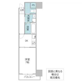 グランドパレスNS-2【1階】の間取り