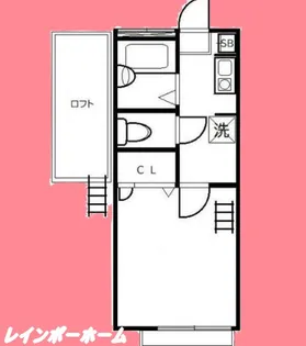 東京都葛飾区東水元1【アパート】の間取り