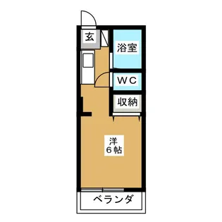 AMOUR壱番館【1階】の間取り