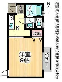 1373倶楽部【2階】の間取り