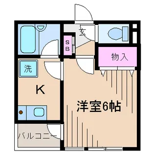 ベネチア新城【3階】の間取り