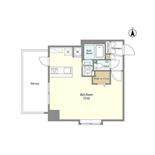 東京都中野区本町4【マンション】の間取り