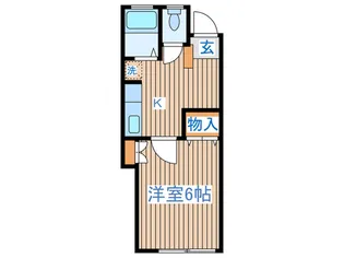 第2東コ-ポ【1階】の間取り