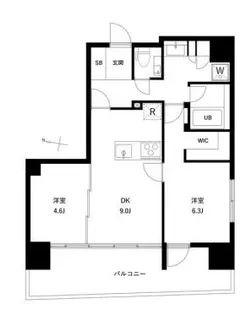 東京都墨田区業平4【マンション】の間取り