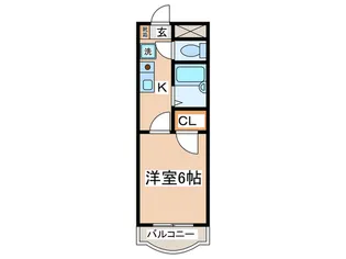 ヒルズL・R【3階】の間取り