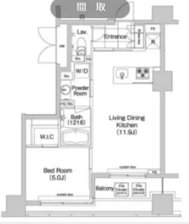 コンフォリア新川【10階】の間取り