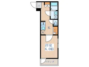 Raffine一橋学園【3階】の間取り